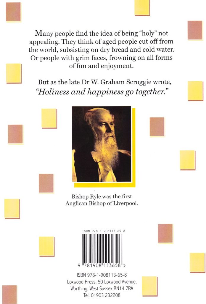 Happy Holiness - Back of book